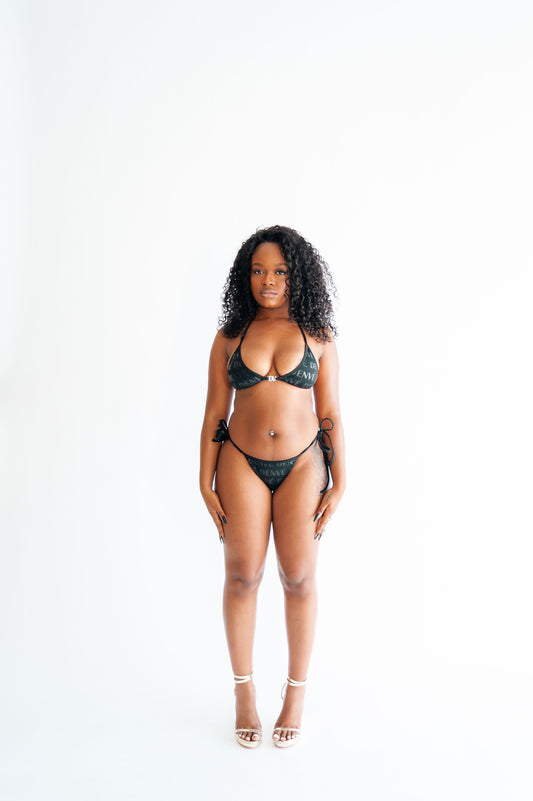 DENVÉ PRINTED BIKINI BOTTOM